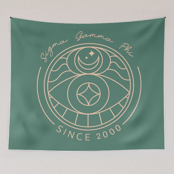 Item preview, Sigma gamma phi line art boho sgphi thusa fredonia  designed and sold by briellescozz.