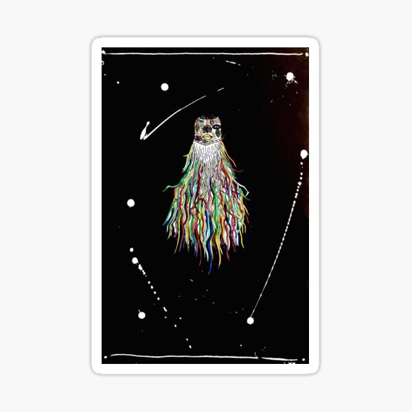 Space Float Sticker