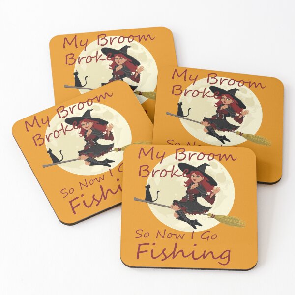 Item preview, My Broom Broke so now i go fishing designed and sold by amrmab.