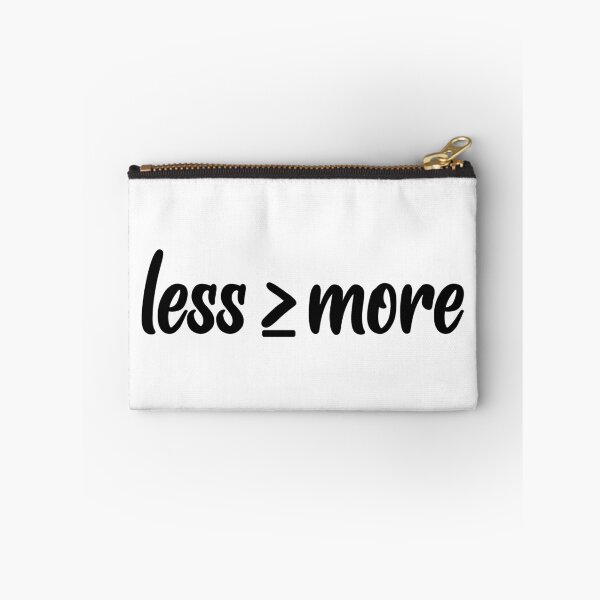 Item preview, less is more designed and sold by PixelCookieDsgn.