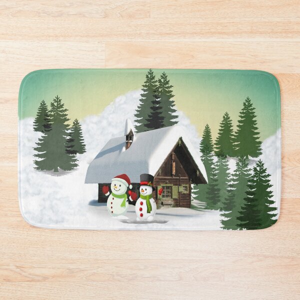 Item preview, Christmas Snowman Scene designed and sold by Frankie Cat Photography.