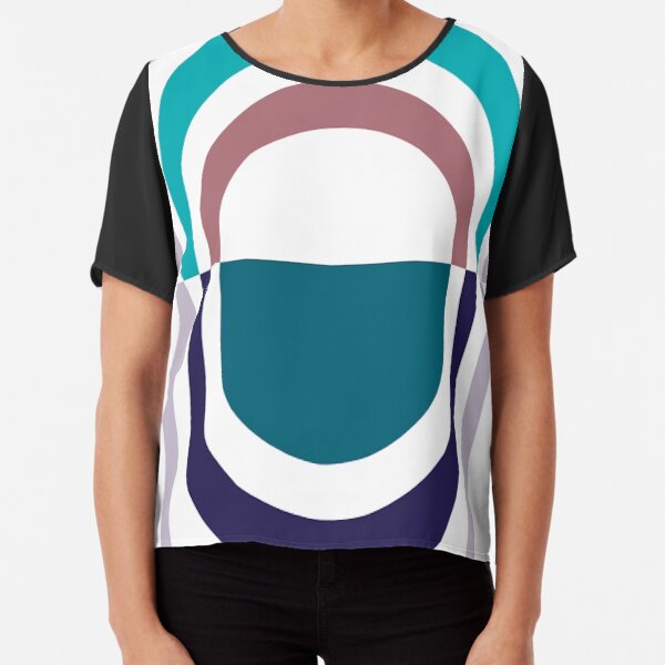Feather Chiffon Top