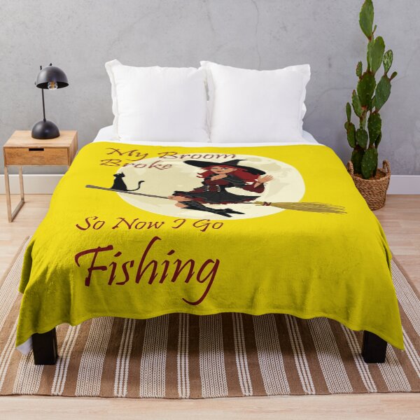 Item preview, My Broom Broke so now i go fishing designed and sold by amrmab.