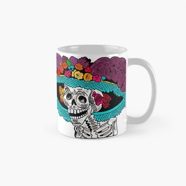 Item preview, catrina colorida designed and sold by paoalvarezh.