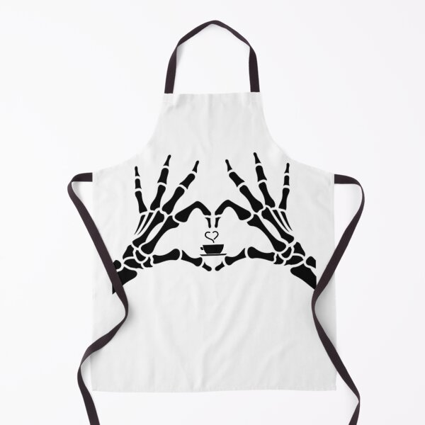Item preview, Skeleton Heart Coffee Halloween Cute Funny designed and sold by Shujii.