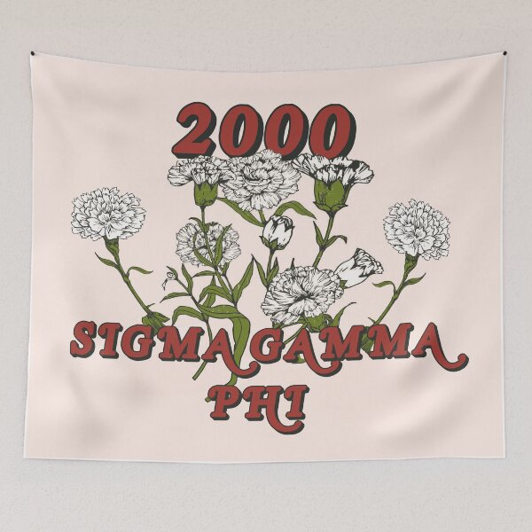 Item preview, Sigma gamma phi carnations sgphi thusa fredonia  designed and sold by briellescozz.
