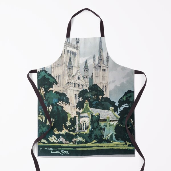 Item preview, Peterborough retro poster designed and sold by CorasPosters.