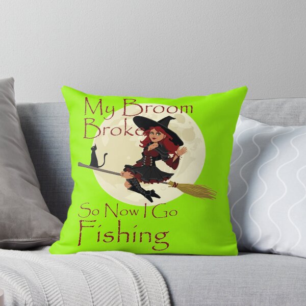 Item preview, My Broom Broke so now i go fishing designed and sold by amrmab.