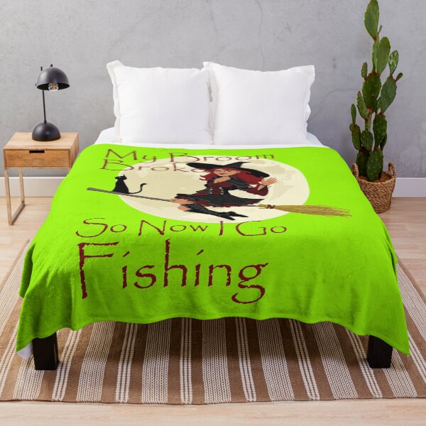 Item preview, My Broom Broke so now i go fishing designed and sold by amrmab.