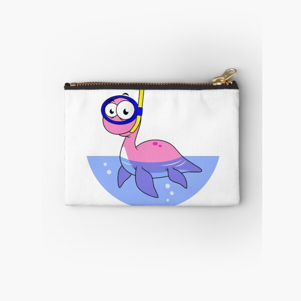 Item preview, Illustration of a snorkeling Loch Ness Monster. designed and sold by StocktrekImages.