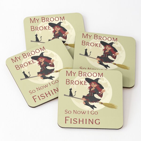 Item preview, My Broom Broke so now i go fishing designed and sold by amrmab.