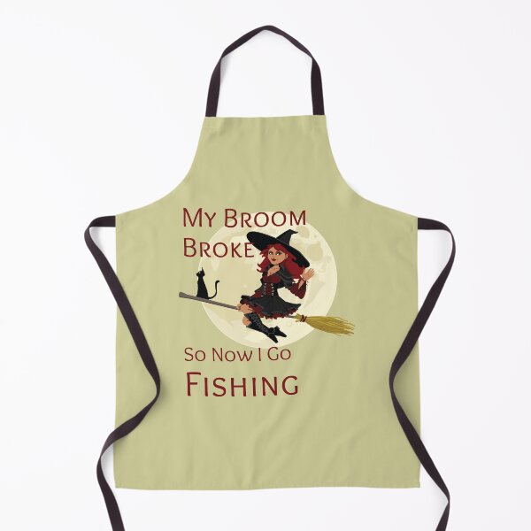 Item preview, My Broom Broke so now i go fishing designed and sold by amrmab.