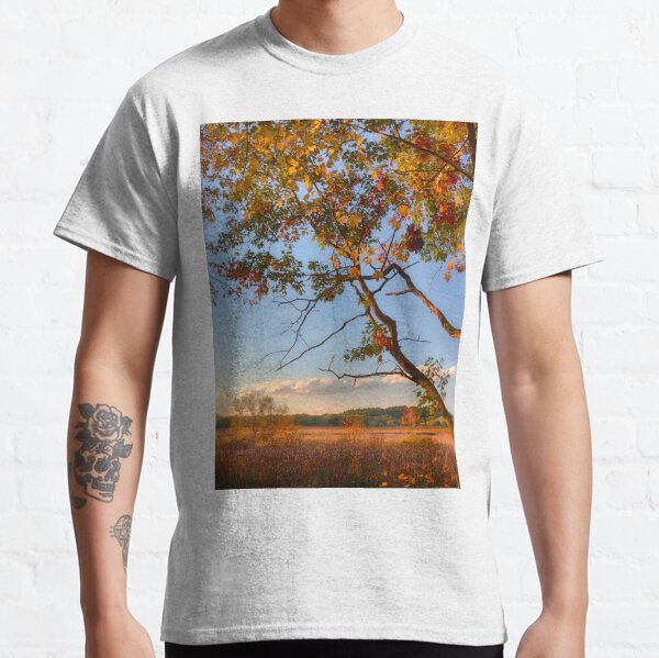 A Tree's View of Autumn on the Marsh Classic T-Shirt