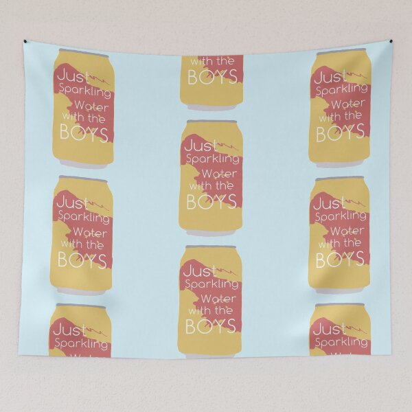 Item preview, just sparkling water with the boys, danny gonzalez la croix song designed and sold by Diygurugirl.