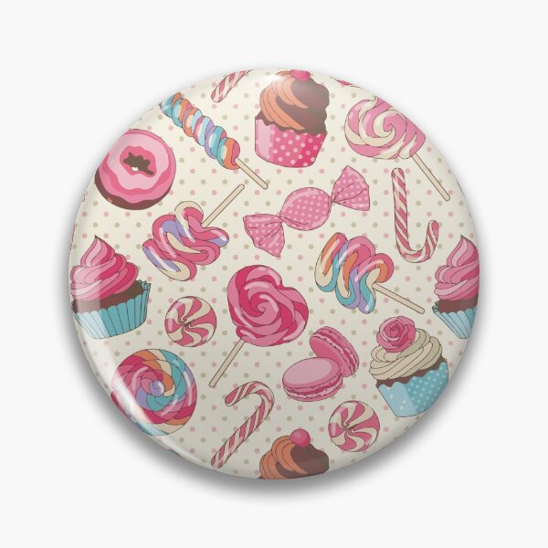 Item preview, Sweet pink candy pattern designed and sold by Graphix-Space.