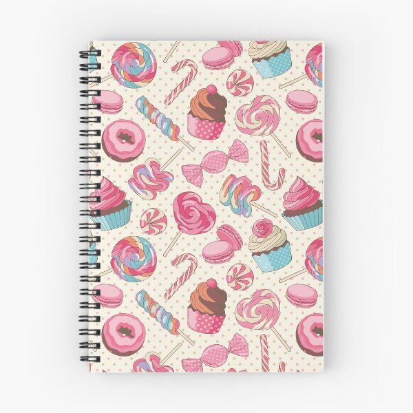 Item preview, Sweet pink candy pattern designed and sold by Graphix-Space.