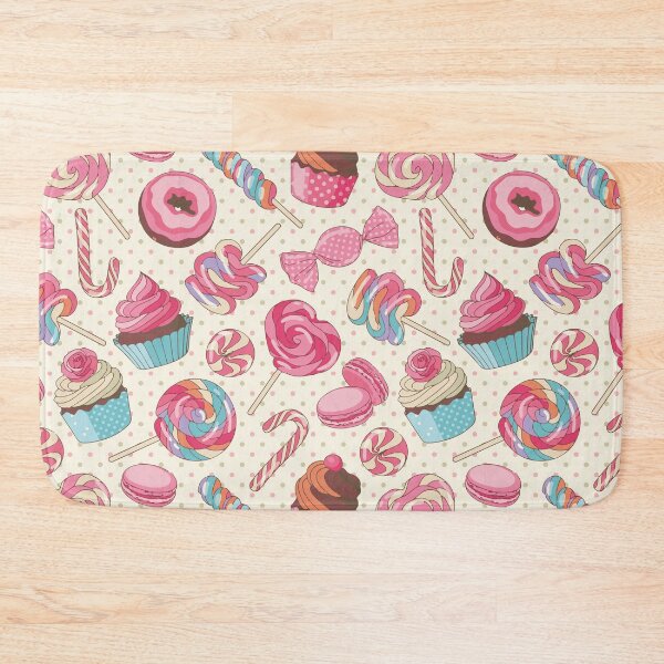 Item preview, Sweet pink candy pattern designed and sold by Graphix-Space.