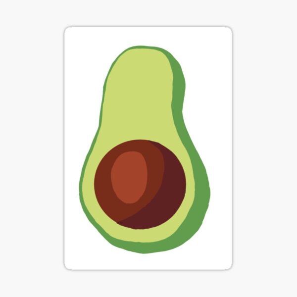 Cute Avocado Sticker