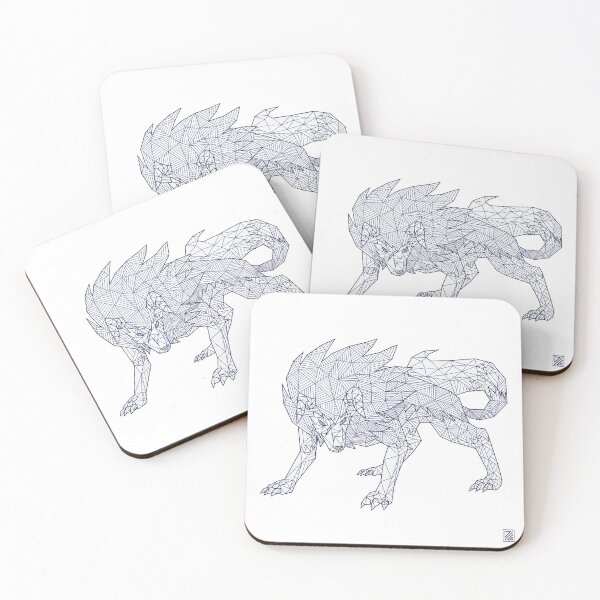 Item preview, Geometric Tiger of the Wind designed and sold by Daniel Grey.