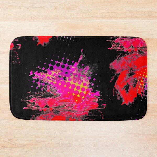 Item preview, Neon color pattern - black background designed and sold by Rockergandalf.
