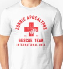 Zombie Apocalypse Rescue Team Unisex T-Shirt