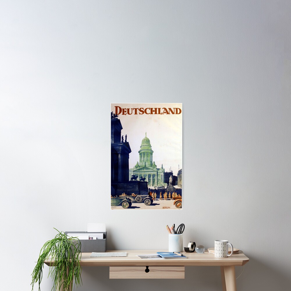 Deutschland Retro 90s Poster