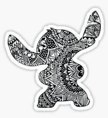 Stitch Zentangle Sticker