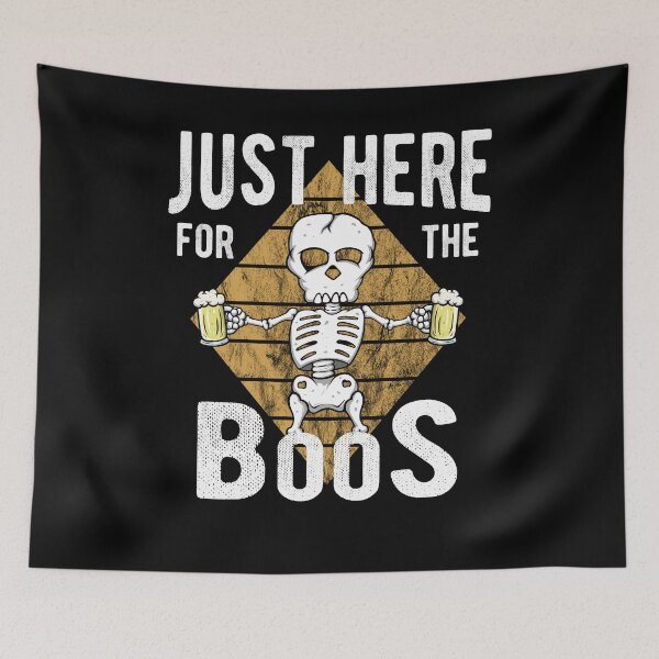 Item preview, Just Here For The Boos Funny Skeleton Halloween Costume Gift designed and sold by T-minus.