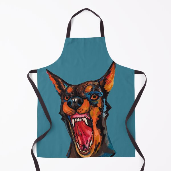 Item preview, Angry watercolor doberman dog designed and sold by susserain.