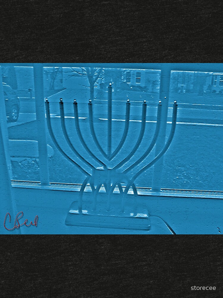 Thumbnail 7 of 7, Tri-blend T-Shirt, Festival of Lights designed and sold by storecee.