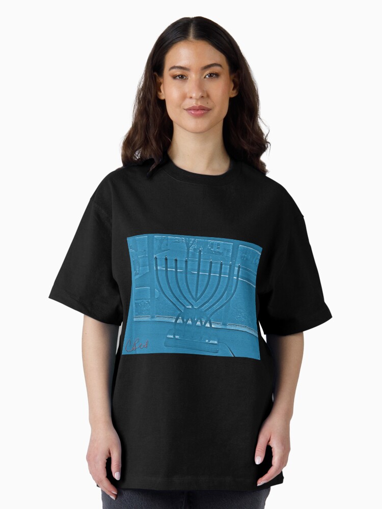 Thumbnail 2 of 7, Oversized T-Shirt, Festival of Lights designed and sold by storecee.