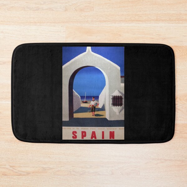 Item preview, Spain retro poster designed and sold by CorasPosters.