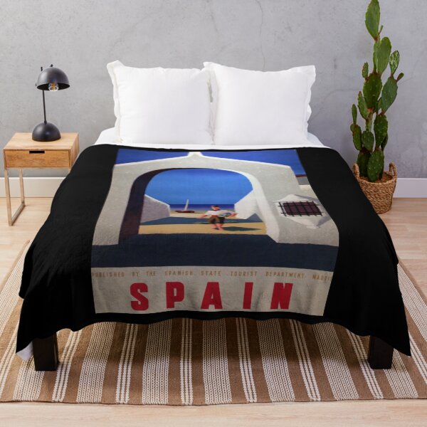 Item preview, Spain retro poster designed and sold by CorasPosters.