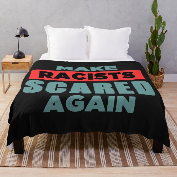 Item preview, Make Racists Scared Again - Clean Plain Text Effects Gift Ideas designed and sold by leo121687.