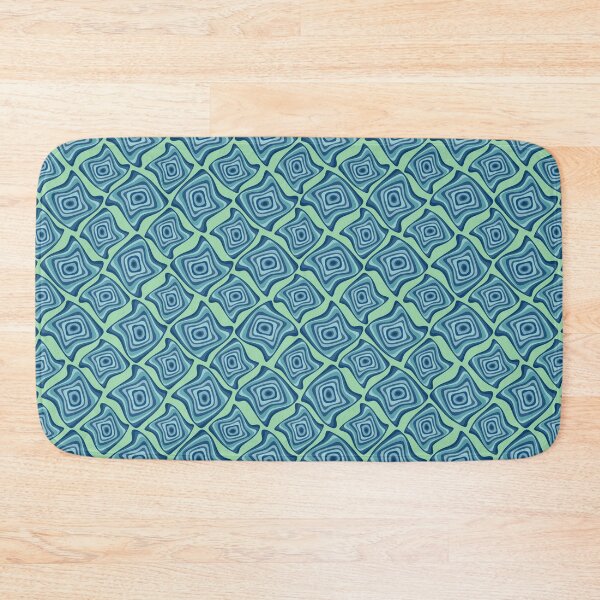 Item preview, Squiggly twisted squares abstract designed and sold by Natural-Avenue.