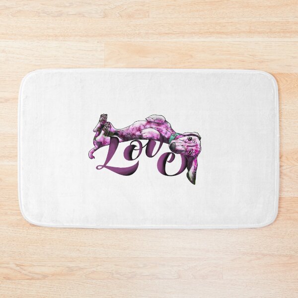 Item preview, Love Dachshund Flower Design, Purple Doxie designed and sold by rdowerarts.