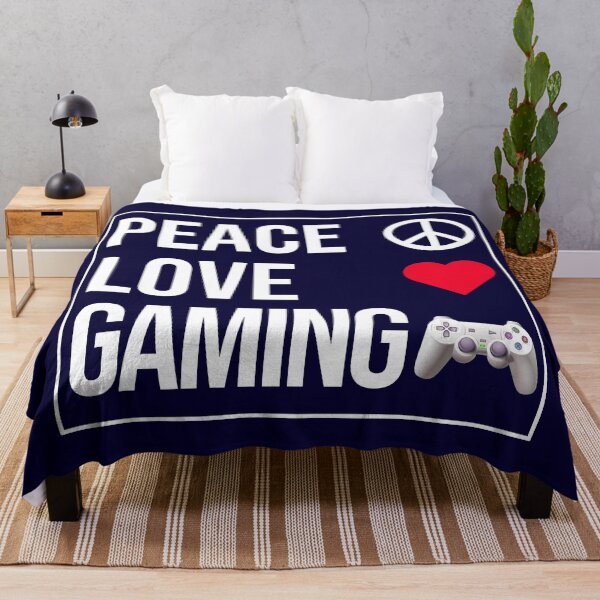 Item preview, Peace Love Gaming designed and sold by CatArtStore.