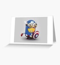 Captain Minion Greeting Card