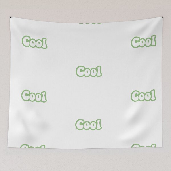 Item preview, Cool with green outline designed and sold by Christiana Nicole.