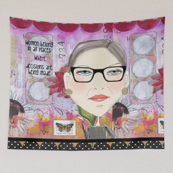 Item preview, Women Belong.  RBG Quote designed and sold by SingleLMichele.