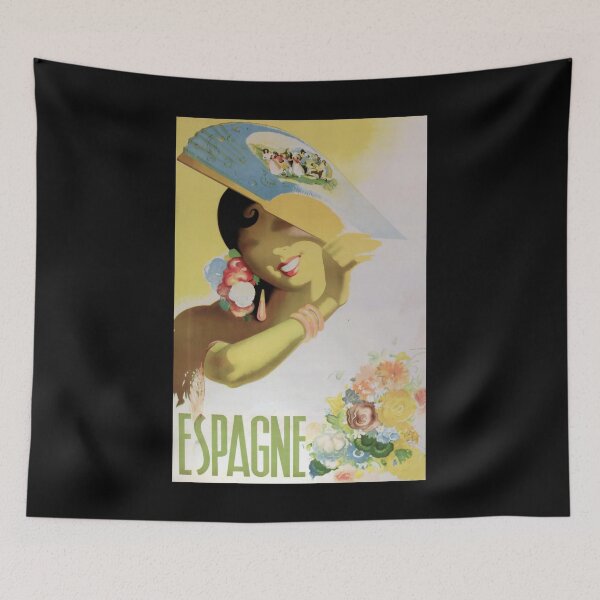 Item preview, Espagne retro poster designed and sold by CorasPosters.