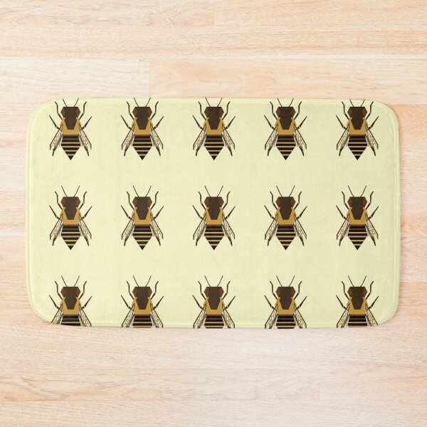 Item preview, Geometric Honey Bee Pattern designed and sold by Caseymakesart.