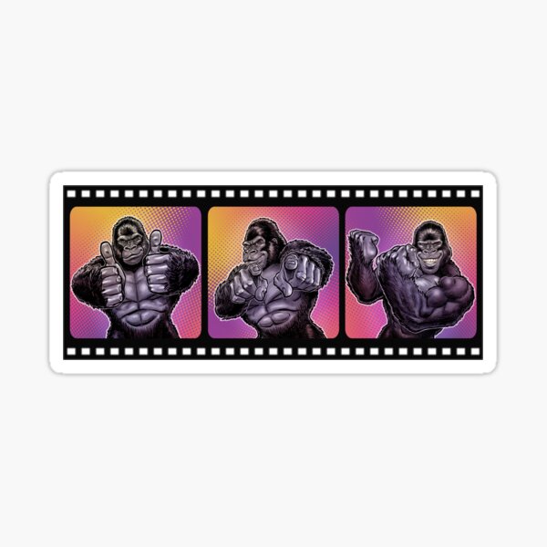 Gorilla YUSS Sticker