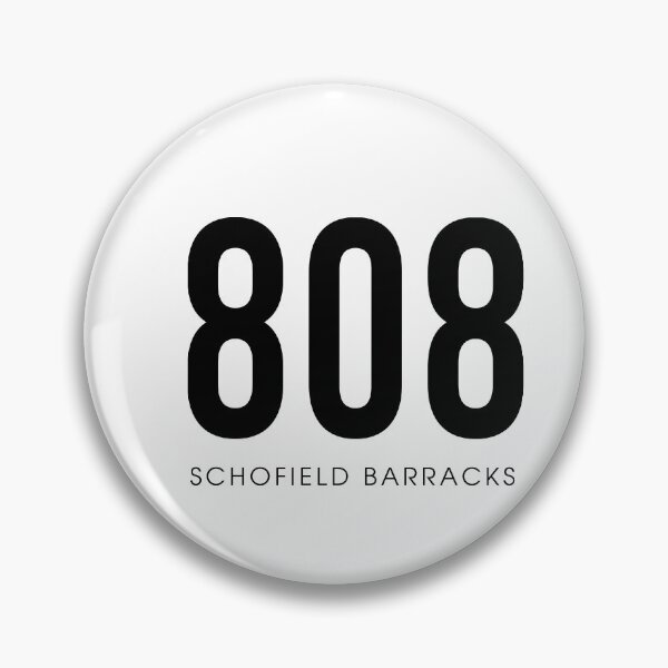 Item preview, Schofield Barracks, HI - 808 Area Code design designed and sold by CartoCreative.