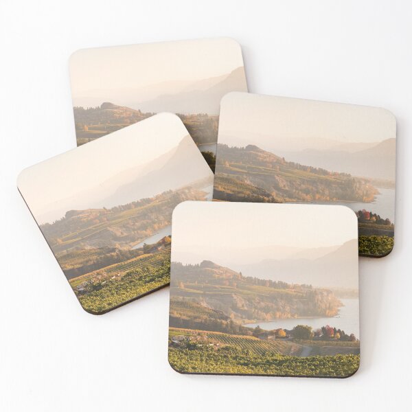 Item preview, Okanagan Valley Vineyards at Sunset designed and sold by Amy Mitchell.