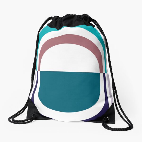 Feather Drawstring Bag