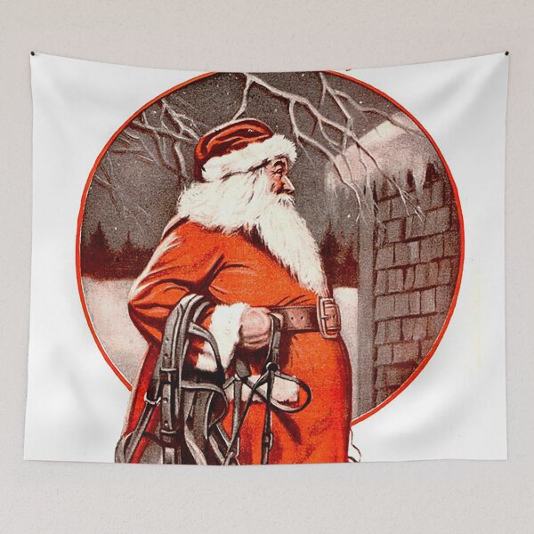 Item preview, Vintage Santa Farm & Fireside Magazine Cover (1924) designed and sold by Douglas E. Welch Design and Photography.