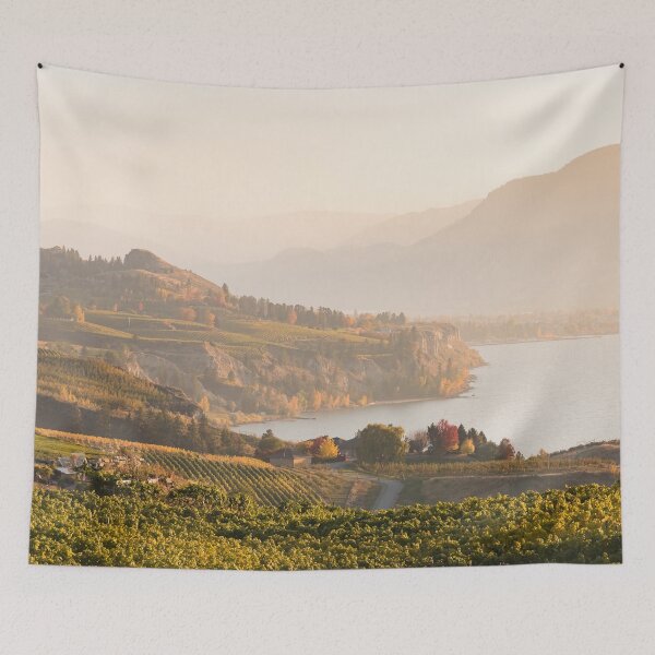 Item preview, Okanagan Valley Vineyards at Sunset designed and sold by Amy Mitchell.