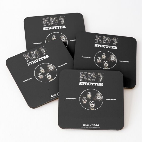 KISS - Strutter Coasters (Set of 4)