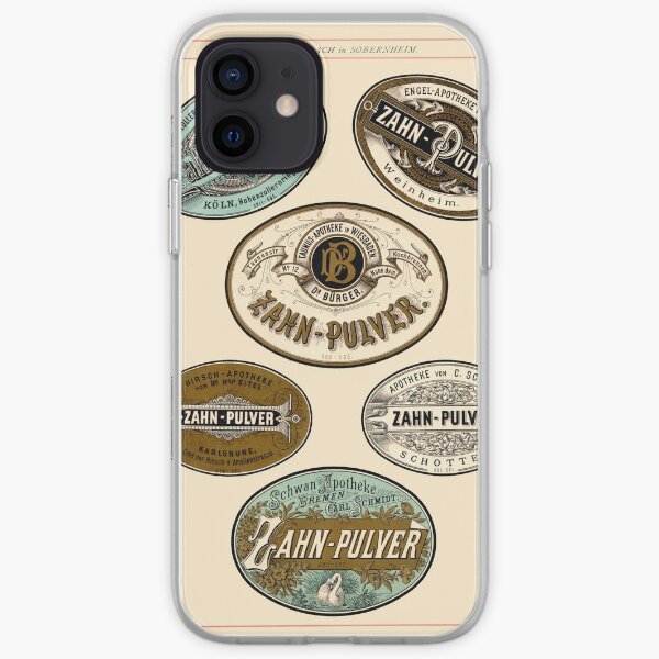 Nineteenth Century Apothecary Labels | 01 iPhone Soft Case